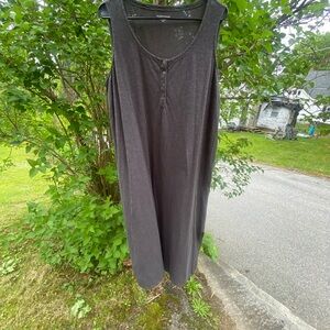 Eileen Fisher hemp/cotton dress size large